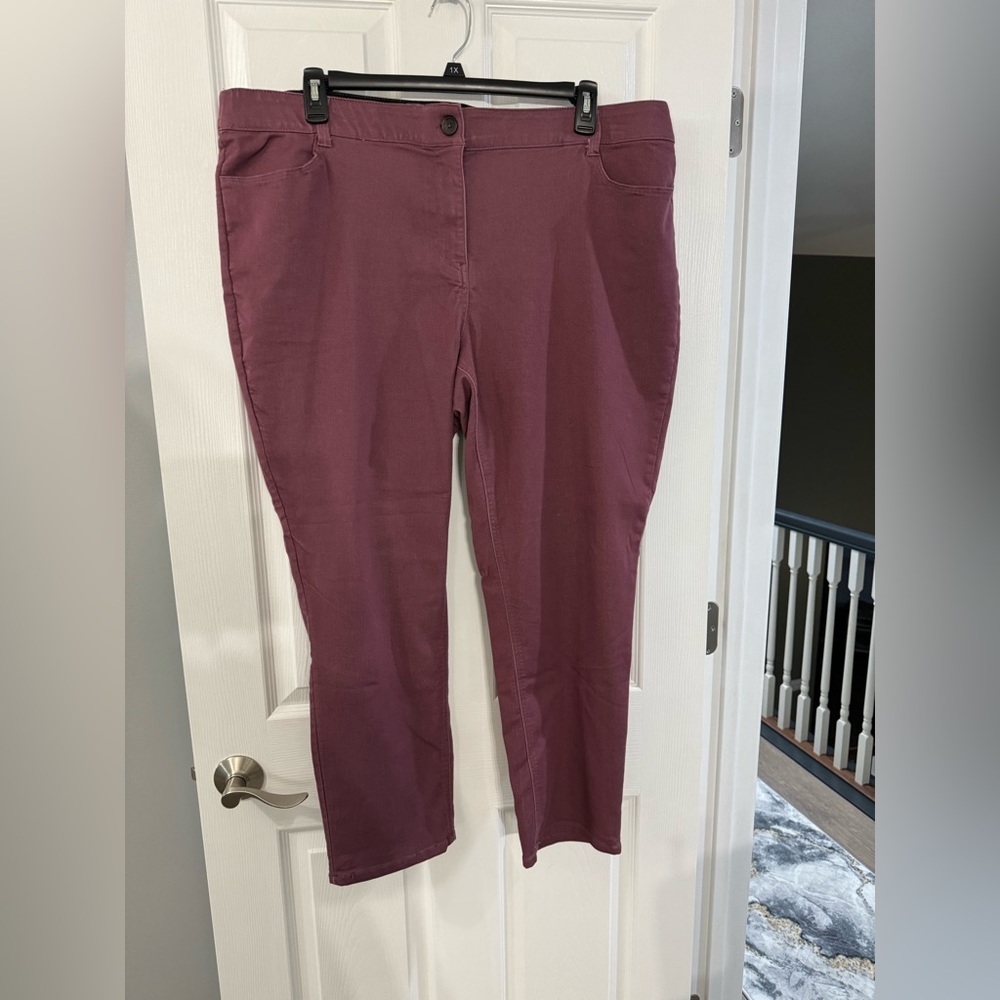 Violets & Roses Mulberry Pants